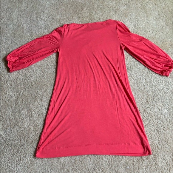Coral Hourglass Lilly XSmall Shift Dress. - Picture 5 of 5